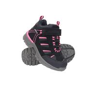 Mountain Warehouse Drift wasserdichte Kinder-Schuhe -Stiefel mit Schnürung für Jungen und Mädchen als Überschuh zum Wandern und bei Regen Marine Kinder-Schuhgröße 30.5 DE