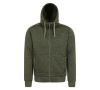 Mountain Warehouse Herren Nevis II Kunstpelz Hoodie (Grün) 2XS