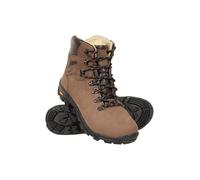 Mountain Warehouse Lattitude Extreme Wasserdichte Damenstiefel - Langlebige Damen Wanderschuhe, gepolstertes Fußbett Camping Schuhe - am besten für Reisen, Trekking Hellbraun 41.5 EU