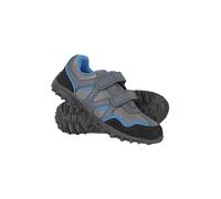 Mountain Warehouse Mars Abriebfeste Schuhe für Kinder - Leichte Wanderschuhe, Bequeme Schuhe, Wanderschuhe mit Klettverschlüssen - Frühling Sommer Marine Kinder-Schuhgröße 36 DE