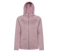 Mountain Warehouse - "Nevis" Hoodie mit durchgehendem Reißverschluss für Damen (Blassrosa) EU 50 / UK 22