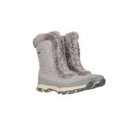 Mountain Warehouse Ohio Damen-Schneestiefel - Schneesichere Damen-Kunstfellschuhe, Getestet bis -20 °C, Isotherm - Winter, Skifahren, Wintersport, Wandern Mintgrün Damen-Schuhgröße 38 DE