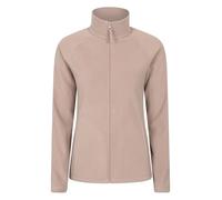 Mountain Warehouse Raso Damenfleece - Fleece-Pullover für Damen aus Microfleece, atmungsaktives, weiches, warmes Outdoor-Fleece - Frühling Sommer, Camping & Wandern Dunkel Beige Damengröße EU 40