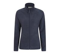 Mountain Warehouse Raso Damenfleece - Fleece-Pullover für Damen aus Microfleece, atmungsaktives, weiches, warmes Outdoor-Fleece - Frühling Sommer, Camping & Wandern Marine Damengröße EU 44