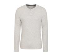 Mountain Warehouse - "Selby" T-Shirt Henley-Kragen für Herren (Beige) 3XL