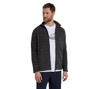 Mountain Warehouse Snowdon Herren-Fleece mit durchgehendem Reißverschluss - fusselfreie Mittelschicht, weiches, atmungsaktives Fleece-Sweatshirt - Frühling Sommer Kohle 2X-Large