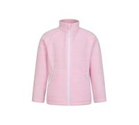 Mountain Warehouse Snowdonia II Kinder-Fleece - Leichtes, schnell trocknendes Sweatshirt - Outdoor Hellrosa (01) Kinder 152 EU (11-12 Jahre)