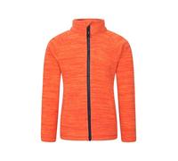 Mountain Warehouse Snowdonia Kinder-Hoodie - leichte Mädchenjacke aus Microfleece, schnell trocknend, Antipilling-Kapuzenpullover Für Jungen, Winter Orange Kinder 164 DE (13 Jahre)