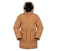 Mountain Warehouse Theo Wasserabweisende Lange Wattierte Kinderjacke - IsoTherm Wasserabweisend Langer Mantel Jungen/Mädchen - Herbst/Winter, Outdoor, Reisen, Wandern Senf Kinder 164 EU (13 Jahre)
