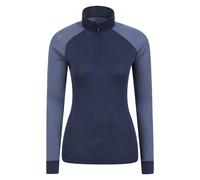 Mountain Warehouse - Thermo-Top Reißverschluss für Damen (Marineblau) EU 42 / UK 14