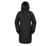 Mountain Warehouse Womens/Ladies Amethyst Long Maternity Padded Jacket (Schwarz) EU 48 / UK 20