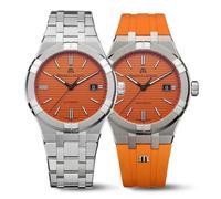 Maurice Lacroix Uhren-Set inkl. Wechselarmband Aikon Automatic Date AI6008-SS00F-530-E