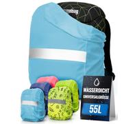 Movoja 55L Regenschutz Rucksack - Wasserdicht & Winddicht I Für Schulranzen & Rucksäcke I Regenschutz Schultaschen Regenhaube Schulranzen Tonister Regenhülle Wasserschutz Regenüberzug Backpack cover