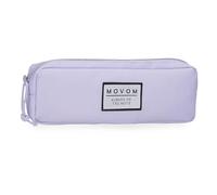 Movom Always on The Move Federmäppchen, Violett, 22 x 7 x 3 cm, Polyester