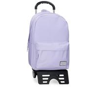 Movom Always on The Move Rucksack für 39,6 cm (15,6 Zoll) Laptop mit Trolley, Rosa, 31,5 x 45 x 15 cm, Polyester