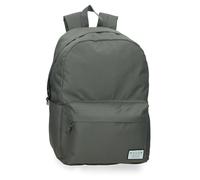 MOVOM Always on The Move Rucksack für Laptop, 39,6 cm, anpassbar an Trolley, Grün, 31,5 x 45 x 15 cm, Polyester