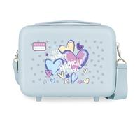 Movom Best Wishes Nececer 9.1L 0.8 kg, anpassungsfähig, 29 x 21 x 15 cm, aus robustem ABS, Blau