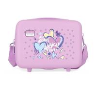 Movom Best Wishes Nececer 9.1L 0.8 kg, anpassungsfähig, 29 x 21 x 15 cm, aus robustem ABS, Violett