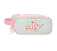 Movom Enchasted Forest Federmäppchen, Kulturbeutel, ideale Größe für den Rucksack von Joumma Bags, grün, 22x10x9 cms, Federmäppchen