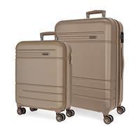 Movom Galaxy Koffer-Set, blau, 55/68 cm, starr, ABS-Kombinationsverschluss, seitlich, 109 l, 6,56 kg, 4 Räder, Handgepäck