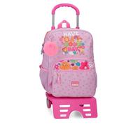 Movom Good Day Schulrucksack mit Auto Malve 30x38x12 cm Polyester 13.7L