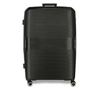 Movom Inari Hartschalenkoffer, ABS, Verschiedene Größen, Schwarz, Grün, Rot, Grau, Polyester, von Joumma Bags, Schwarz, Talla única, Mittelgroßer Koffer