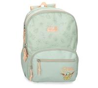 Joumma Star Wars Grogu Schulrucksack, Grün, 32 x 44 x 17 cm, Polyester, 24,68 l, grün, Schulrucksack