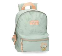 Joumma Star Wars Grogu Wanderrucksack, Grün, 22 x 28 x 10 cm, Polyester, 6,16 l, grün, Wanderrucksack