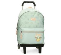 MOVOM Joumma Star Wars Grogu Schulrucksack, 38127T1 anpassbar an Trolley, Rucksack + Trolley