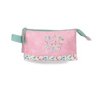 Movom My Little Garden Federmäppchen, dreifach, Mehrfarbig, 22 x 12 x 5 cm, Polyester, Mehrfarbig, Talla única, Dreifachmäppchen, Mehrfarbig, one Size, Dreifachmäppchen