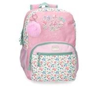 MOVOM My Little Garden Schulrucksack, mehrfarbig, 31 x 42 x 13 cm, Polyester, 16,93 l, bunt, Talla única, Schulrucksack
