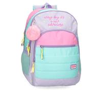 MOVOM New Adventure Schulrucksack, mehrfarbig, 33 x 44 x 17 cm, Polyester, 25,81 l, bunt, Talla única, Schulrucksack