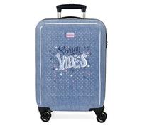 Movom Spring Vibes Kabinenkoffer Blau 38x55x20 cm Starrer ABS-Seitenkombinationsverschluss 35L 2 kg Handgepäck