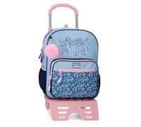 Movom Spring Vibes Schulrucksack mit Marineauto 30x38x12 cm Polyester 13.68L