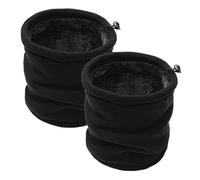 MOVYEE 2 Stück Buff Schlauchschal Fleece Damen Herren,Loop Schal Multifunktional Halswärmer für Outdoor,Ski,Laufen, Radfahren