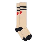 MP Denmark Elga Glitzer Baumwoll-Kniestrümpfe - 29/32 / champagne beige