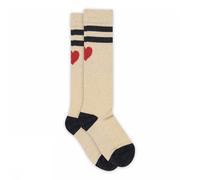 MP Denmark Elga Glitzer Kniestrumpf - 25/28 / champagne beige