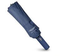 MpaZZZ Auto-Regenschirm für Aston Martin Vantage/DB12/DBX/Vanquish/Valhalla/Valour, Sonnen- und Regenschutz, Faltbarer UV-Schutz-Regenschirm mit Auto-Logo,Blue