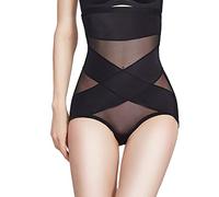 MQSHUHENMY Cross Compression Abs & Booty High Waisted Shaper, Cross Compression Abs Shaping, Butt Lifter Shaping Pants (Black,L)