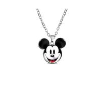(MQXL28) Skurrile Maus Mickey Minnie Maus Retro-Halskette mit buntem Edelstein-Anhänger für Unisex
