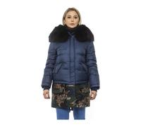 Mr&Mrs Italy - Zeitloser Parka Mantel mit Abnehmbarem Pelz - - Coats - Damen - Blau - XS