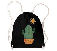 Mr. & Mrs. Panda gym rucksack Kaktus Sonne - Geschenk, Kakteen, Trennung, beutel, glücklich, Motivation, mit kordel, Jutebeutel, wander, Kleiner