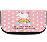 Mr. & Mrs. Panda Kosmetiktasche Einhorn Regenbogen - Geschenk, Erwachsenwerden, Einhörner, Kulturbeutel, Unicorn, Schmink Täschchen, Beauty Bag,