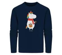 Mr. & Mrs. Panda Organic Pullover Einhorn Pilz Größe XL - Geschenk, Einhörner, Strickjacke, Motivation, Cotton, Spruch, Vegan, Aus Bio-Materialien, Unicorn, Nachhaltiger, Fair Trade, Liebeskummer