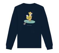 Mr. & Mrs. Panda Organic Pullover Fuchs Stand Up Paddling Größe S - Geschenk, Nachhaltiger, Subben, Paddle Boarding, SUB, Öko-Pulli, Aus Naturfasern, Vegan, Sweater, Fair Trade