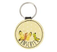 Mr. & Mrs. Panda Schlüsselanhänger Personalisierbar Raupe Schmetterling - Personalisierte Geschenke, Kokon, Lustige Sprüche, Selbst Gestalten, Hut, Geschenk, personalisiert, Entwicklung, Geschenkidee