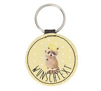 Mr. & Mrs. Panda Schlüsselanhänger Personalisierbar Waschbär - Personalisierte Geschenke, Personalisierter, Seifenblasen, Geschenkidee personalisiert, Geschenk, Waschen, persönliches, Tagträumen, Plan