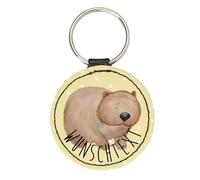 Mr. & Mrs. Panda Schlüsselanhänger Personalisierbar Wombat - Personalisierte Geschenke, Motivation, Personalisierter, Gute Laune, Geschenkidee personalisiert, Personalisiertes Geschenk, Spruch, Name
