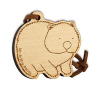 Mr. & Mrs. Panda Tier Schlüsselanhänger Wombat - Geschenk, Gute Laune, Das Leben ist schön, Tiere Schlüsselanhänger, Tiere, Australien, Tiermotive,