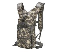 MR TANGMEN Camo Bike Rucksack 15L Outdoor Wasserdicht Mehrfatasche Dauerhaft Trekking Hoher Dichte Oxford MOLLE-System Wanderrucksack Bergsteigen Tasche ACU Digital
